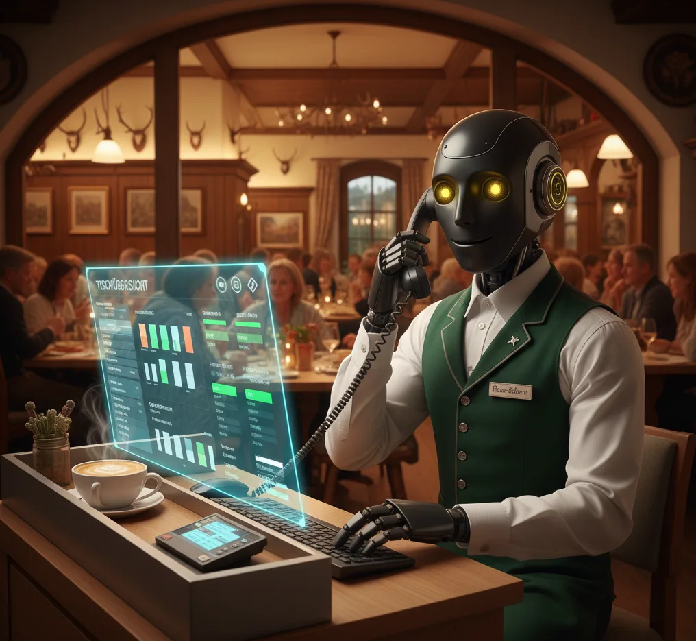 Gasthaus Reservierung per Telefon